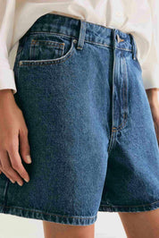 Shorts Jeans Hering Cintura Alta