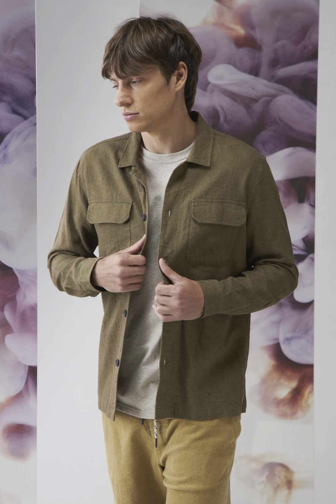 Overshirt Benson & Thomas Sochi - Verde Militar