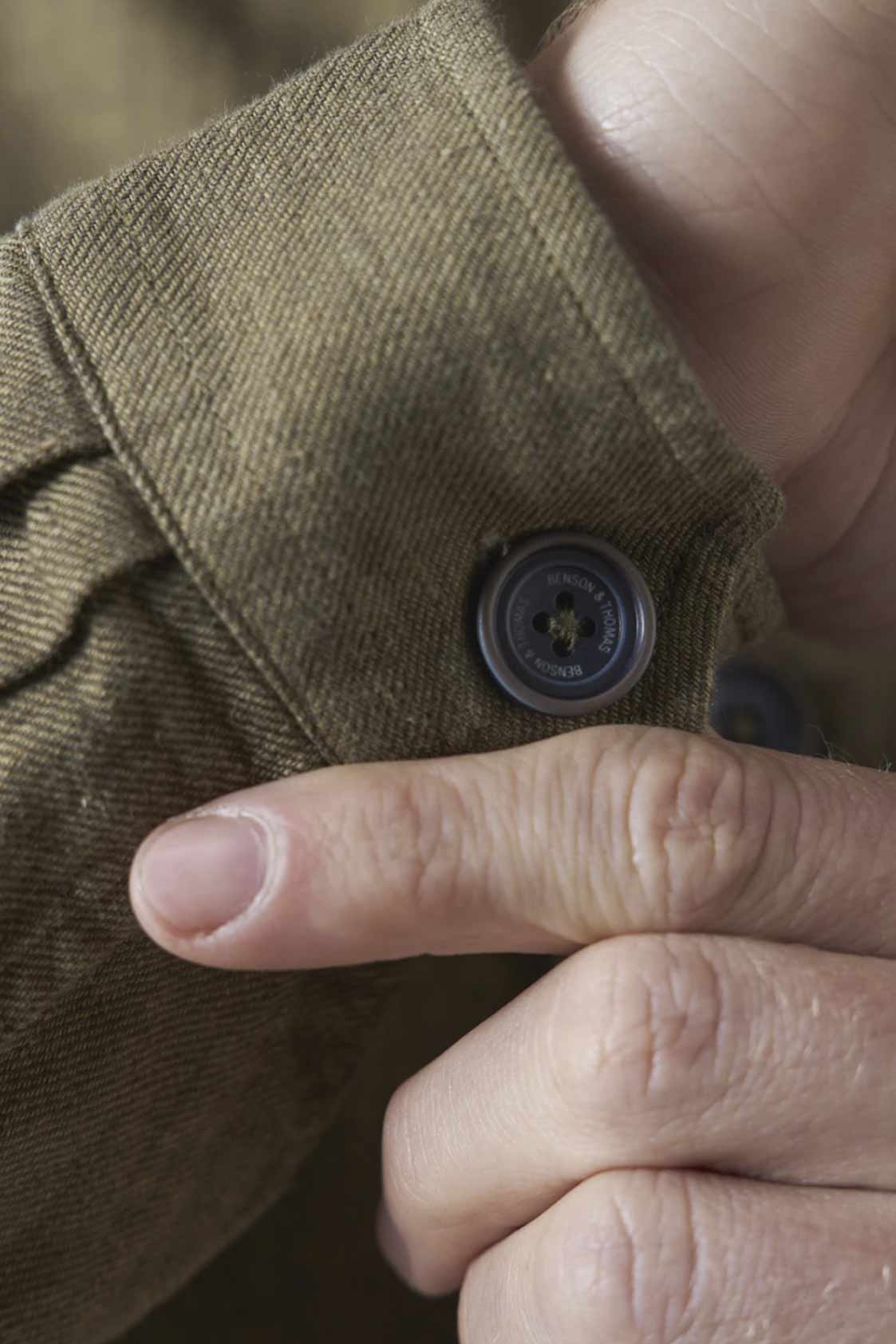 Overshirt Benson & Thomas Sochi - Verde Militar