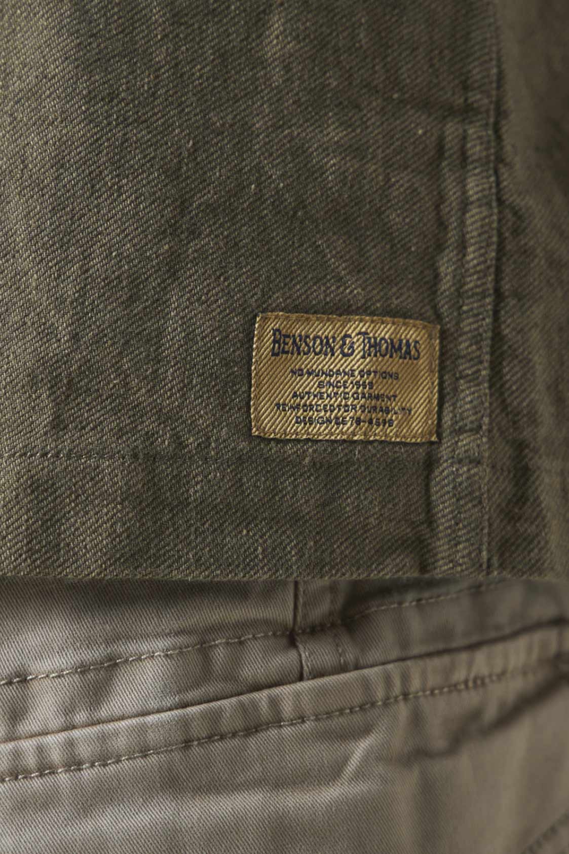 Overshirt Benson & Thomas Sochi - Verde Militar