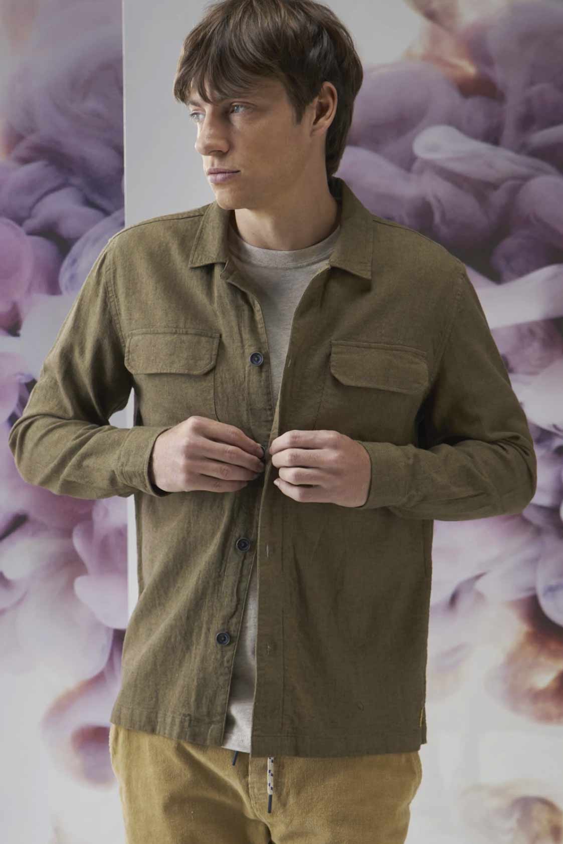 Overshirt Benson & Thomas Sochi - Verde Militar