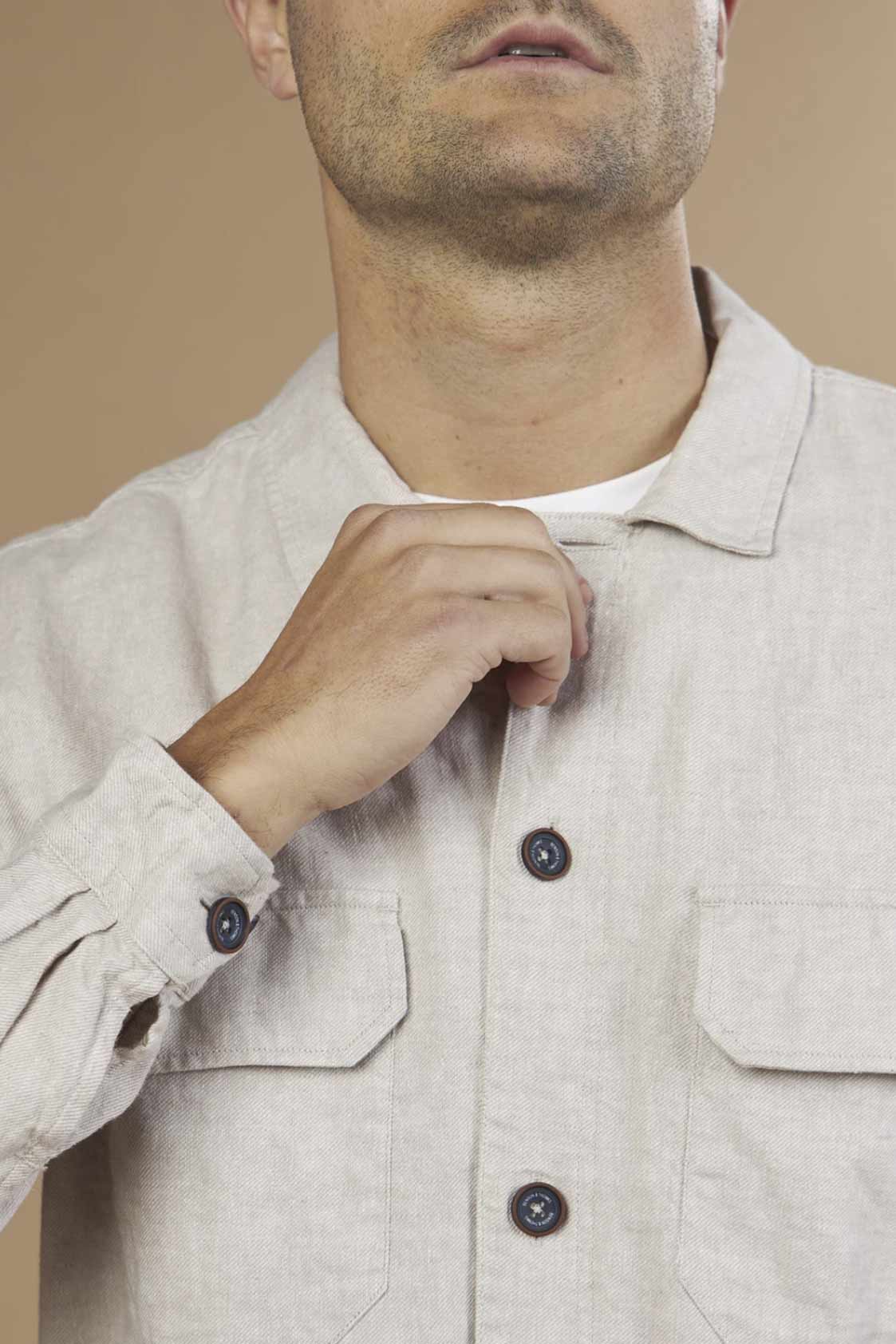 Overshirt Benson & Thomas Sochi - Beige