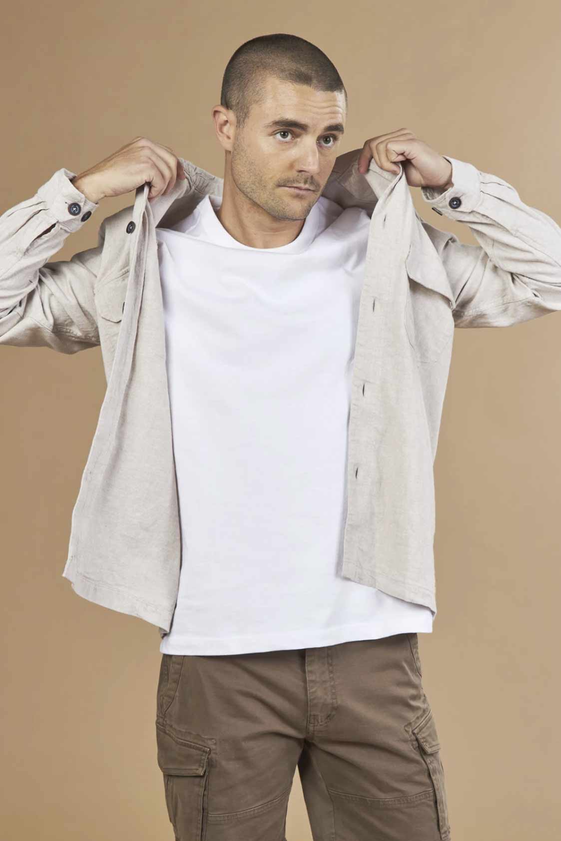 Overshirt Benson & Thomas Sochi - Beige