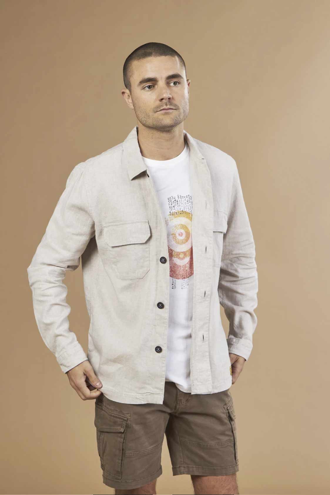 Overshirt Benson & Thomas Sochi - Beige