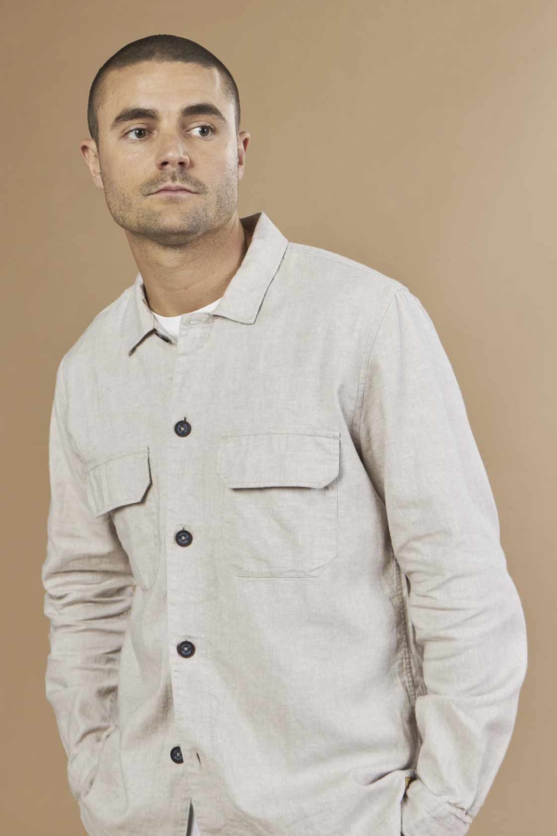 Overshirt Benson & Thomas Sochi - Beige