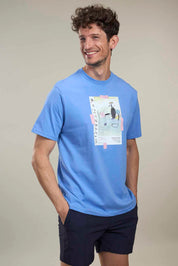 Remera Benson & Thomas Tape (Azul)