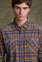 Camisa Benson & Thomas Tigris 4.0 - Amarillo/Azul