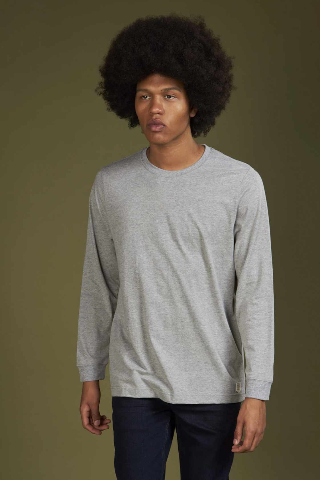 T-Shirt Benson & Thomas Topacio - Gris Melange