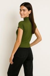 Tops Elyra - Verde Oliva