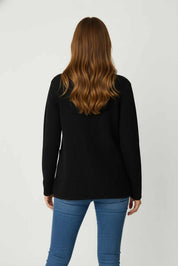 Cardigan Indian Toualia Negro