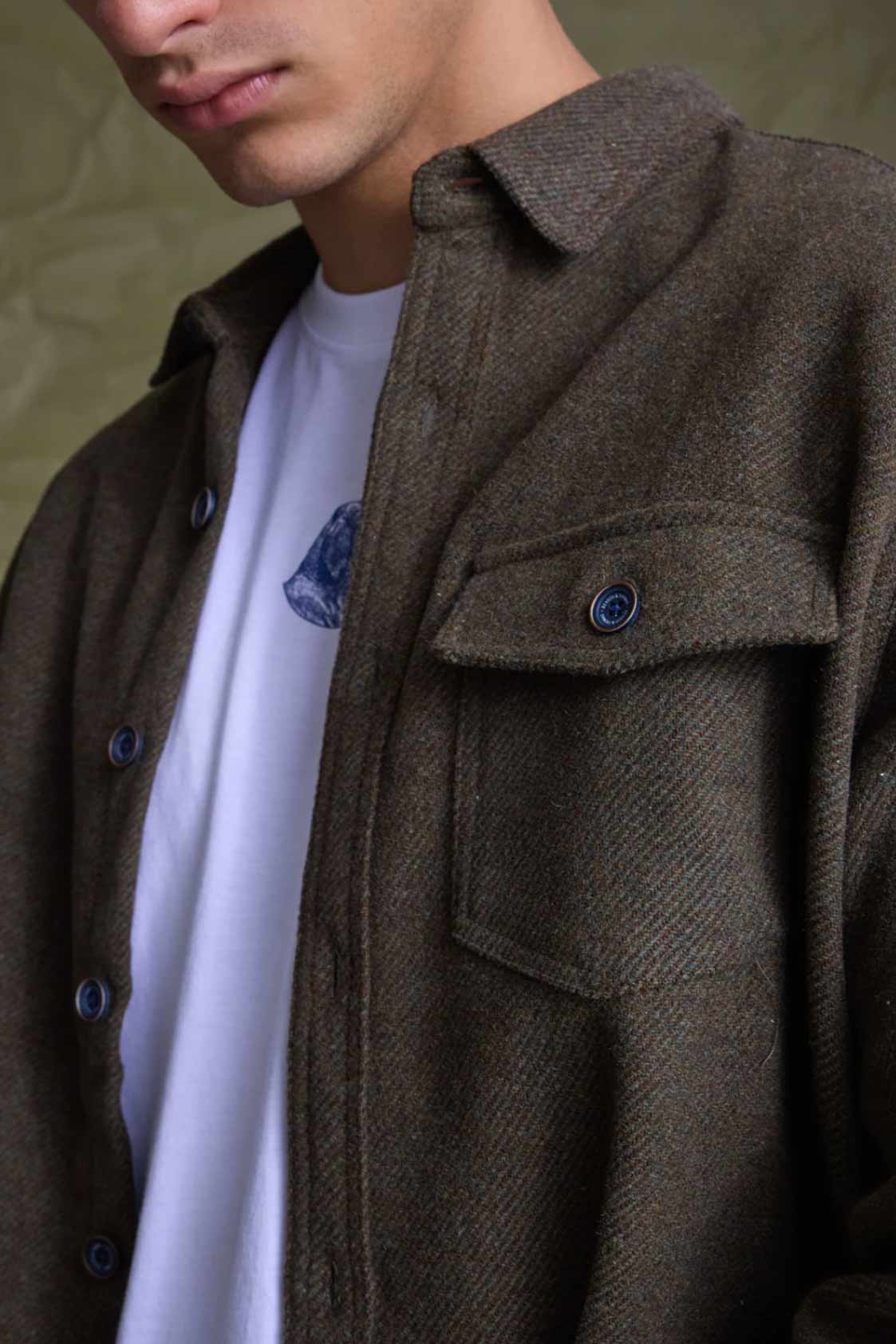 Outwear Benson & Thomas Turku - Verde/Marrón