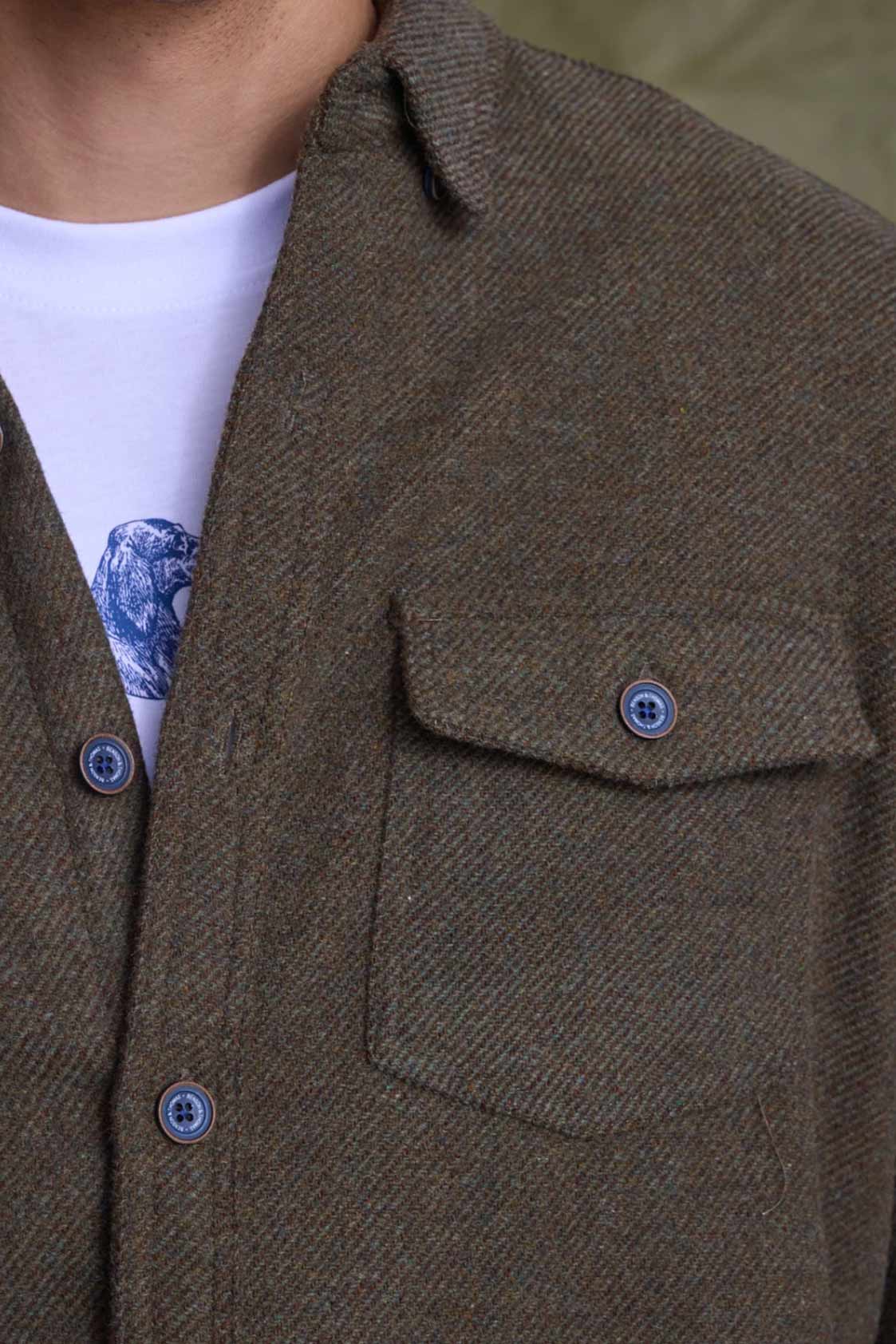 Outwear Benson & Thomas Turku - Verde/Marrón