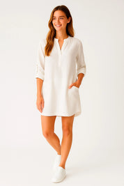 Vestido Selia - Marfil / Off White