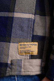 Camisa Benson & Thomas Virginia - Verde/Ecru