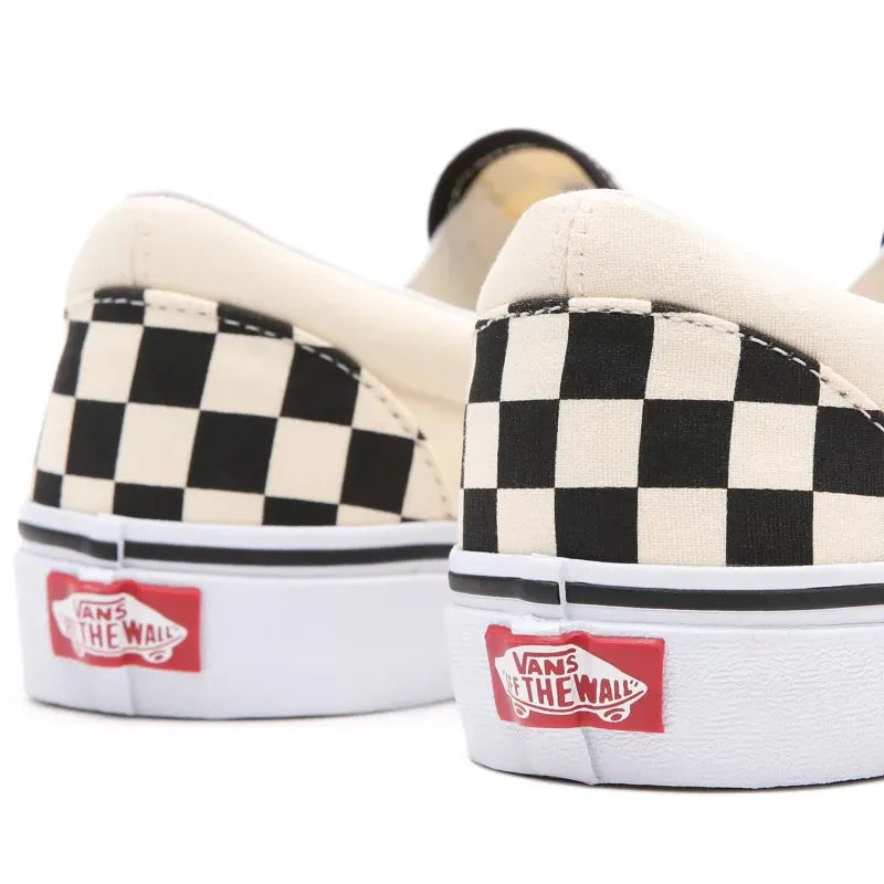 Vans Classic Slip-O – Black & White Checkboard